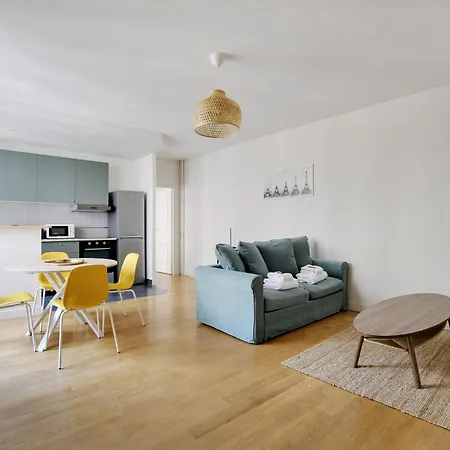 Modern 1bdr - 4p A Billancourt Apartment *